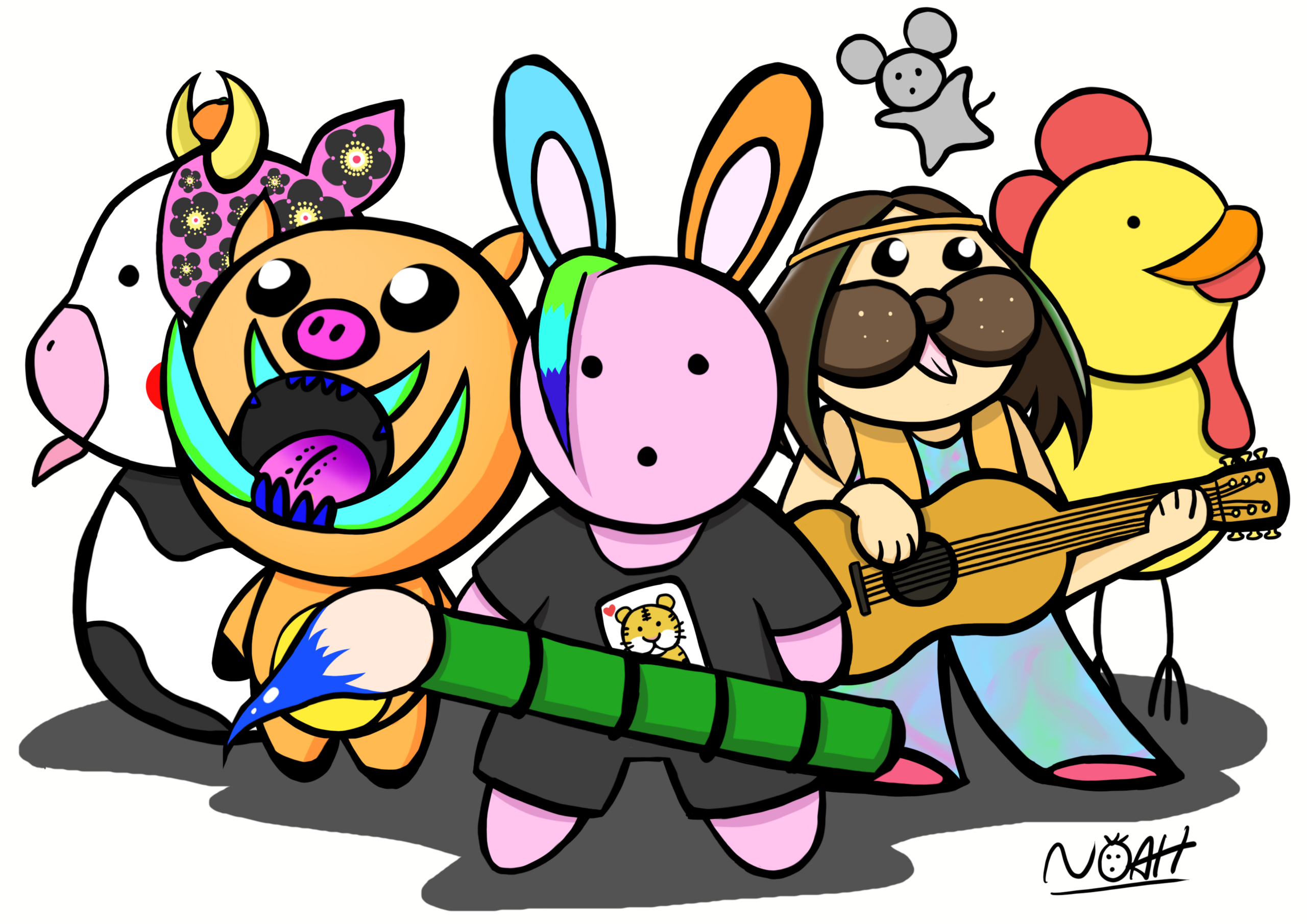 卯とオールスター – Rabbit and all star