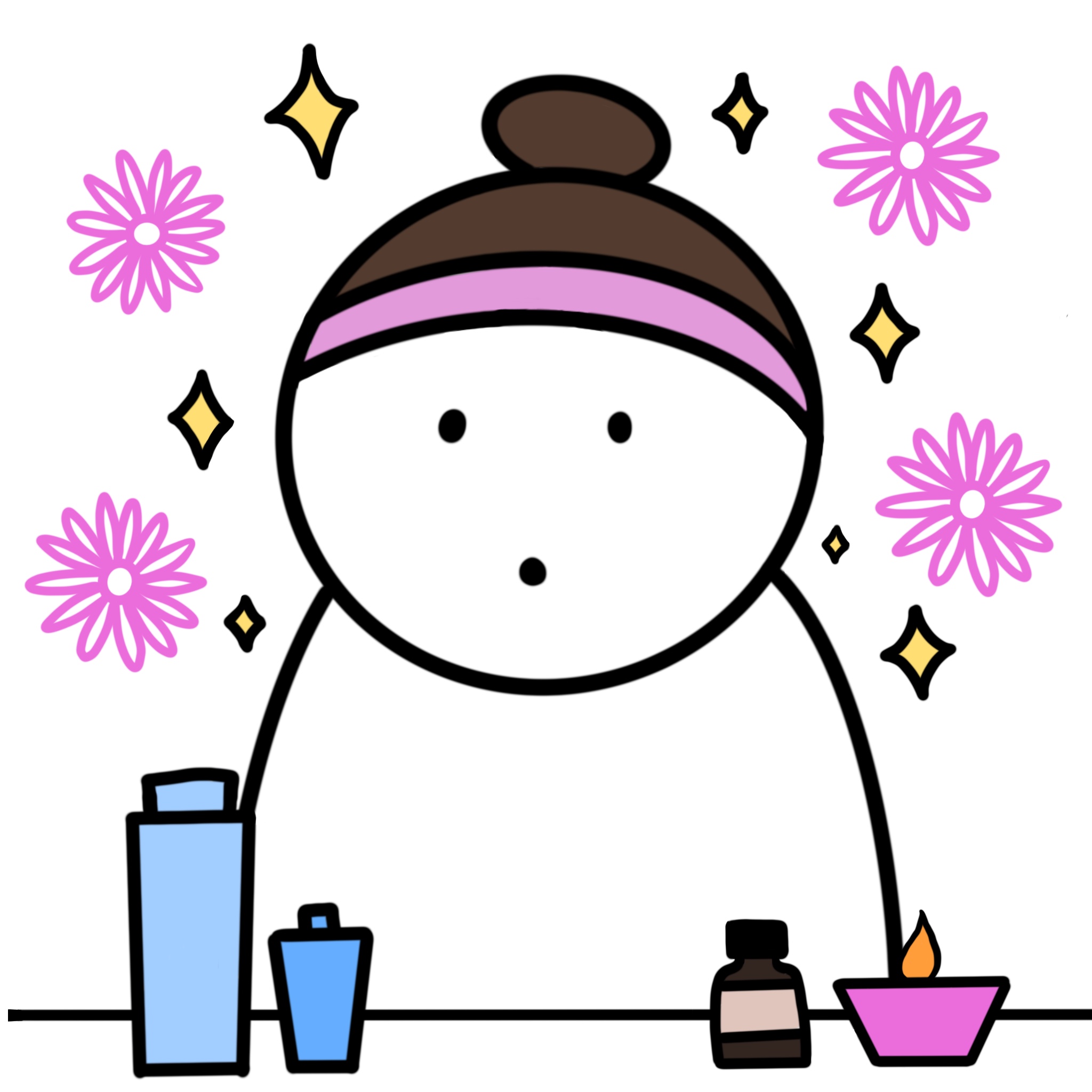 Illustration series of Mu